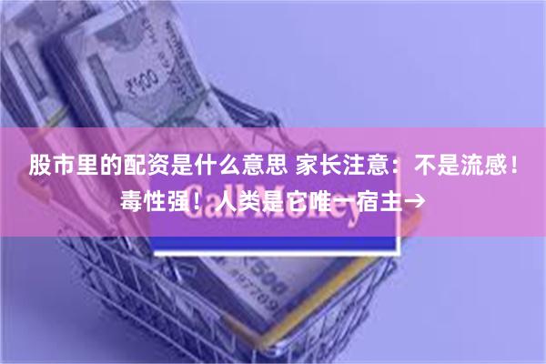 股市里的配资是什么意思 家长注意：不是流感！毒性强！人类是它唯一宿主→